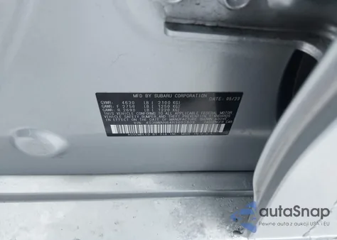 2024 Subaru Legacy Limited z USA, uszkodzony, nr VIN 4S3BWAN64R3002808